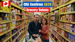 CRA Issues Updated Grocery Rebate — $628 Support Confirmed for Low- and Middle-Income Families