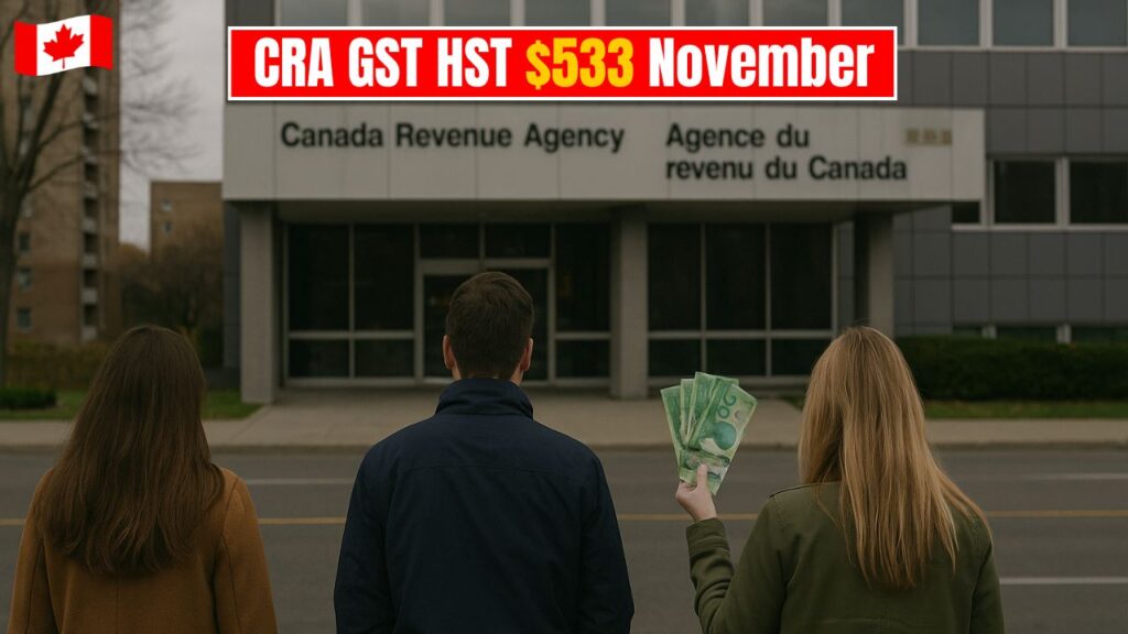 CRA Confirms GST HST Payment