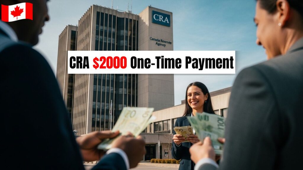 CRA One-Time Payment Coming 29 November 2025