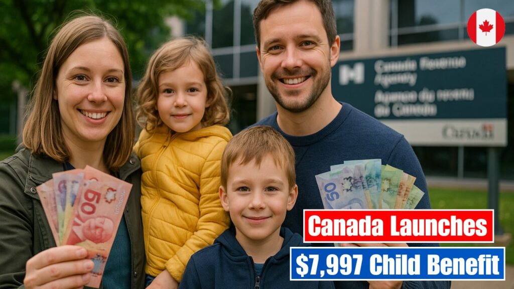 Canada Launches $7,997 Child Benefit