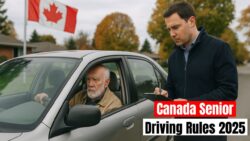 Canada’s New Senior Driving Rules Begin 29 November 2025 — Mandatory Testing & Safety Checks Updated
