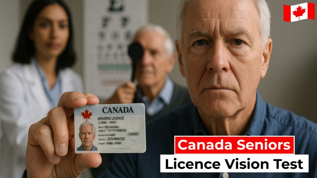 Canada Seniors Licence Vision Test