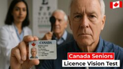 Canada’s New Driving Licence Rules for Seniors Over 60 — Mandatory Vision Test Starting 29 November 2025