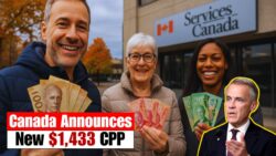 Canada’s Updated $1,433 CPP Payment for 2025 Arriving on 25 November — How to Secure Your Deposit Faster
