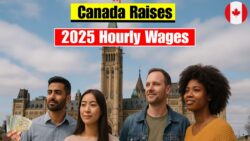 Canada’s Hourly Wage Increase for 2025 Announced — New Province-Wise Rates & Eligibility Revealed
